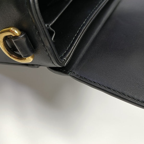 30 Montaigne Mini Calfskin Black