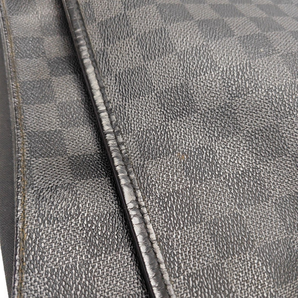 DANIEL MM Damier Graphite Coated Canvas Gray