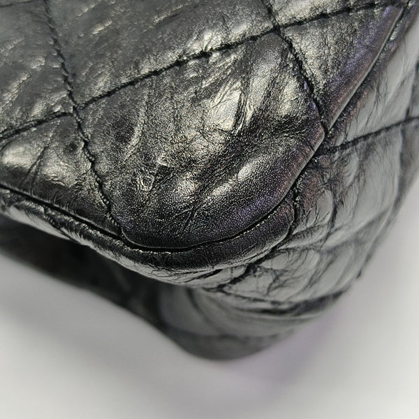2.55 227 Quilted Calfskin Black