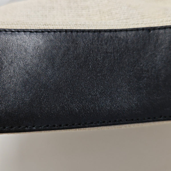 Fabric Shoulder Bag White