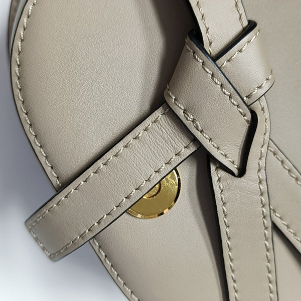 Gate Mini Calfskin Beige