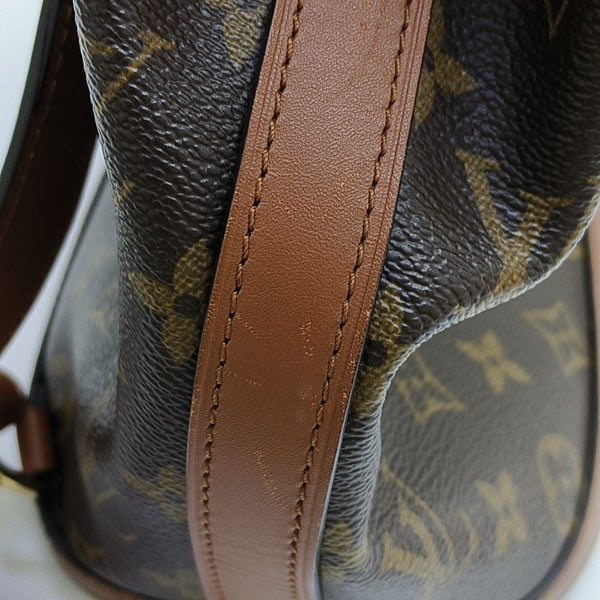 SPEEDY Nano Monogram lona revestida marrón