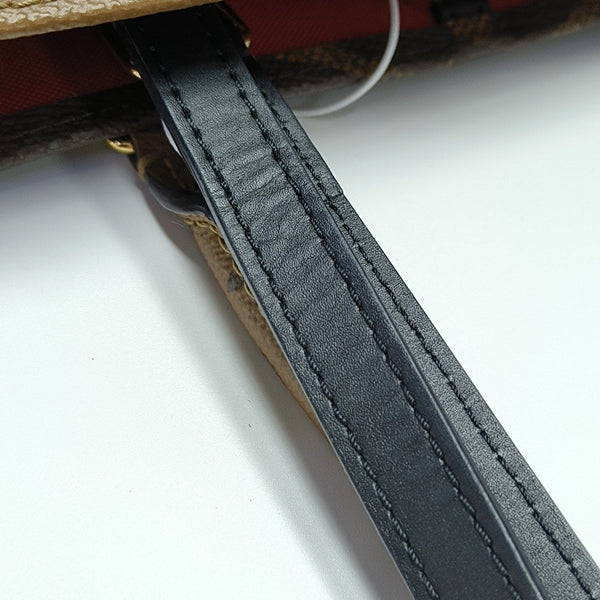 ONTHEGO MM Monogram Coated Canvas Brown