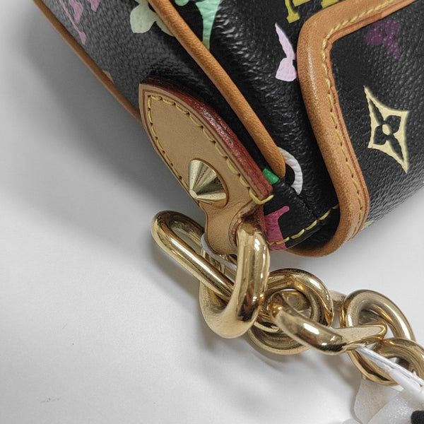 LV × TM ANNIE Monogram Coated Canvas Black