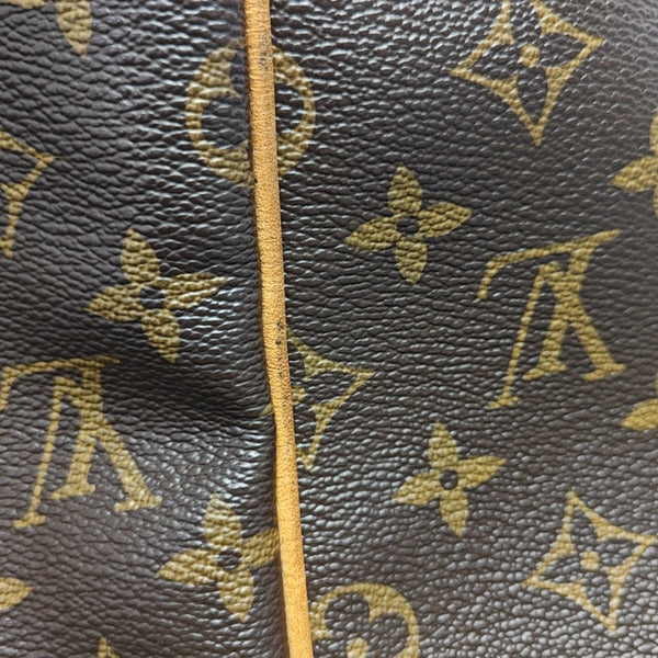 TOTALLY MM Monogram Coated Canvas Brown