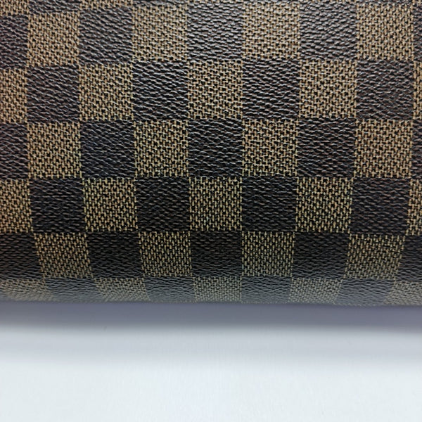 SAINT LOUIS Damier Ebene Coated Canvas Brown