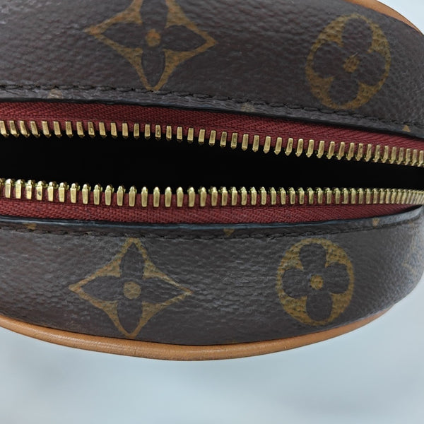 BOITE CHAPEAU PM Monogram Coated Canvas Brown