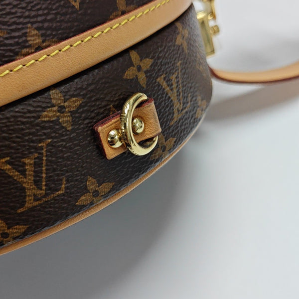 BOITE CHAPEAU PM Monogram Coated Canvas Brown