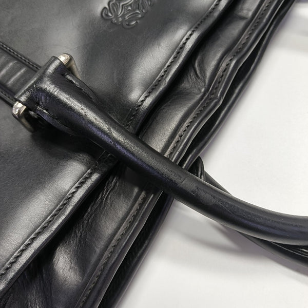 Calfskin Shoulder Bag Black