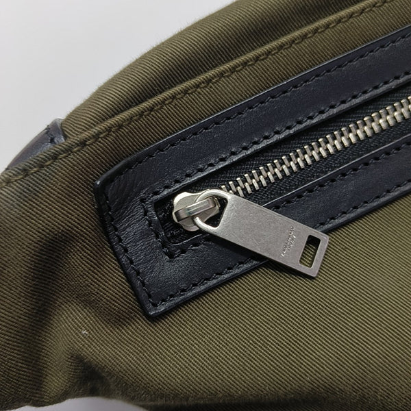Fabric Belt Bag Green