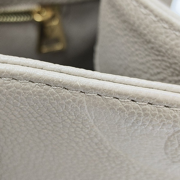 ONTHEGO MM Monogram Calfskin Grey