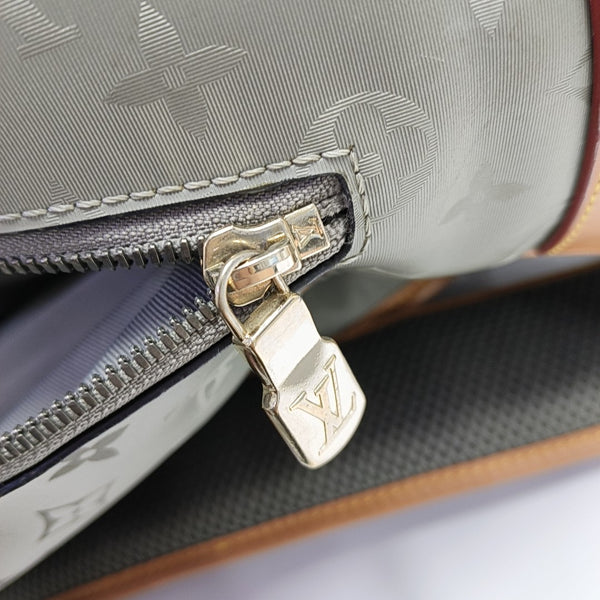Monogram Coated Canvas PM Gray