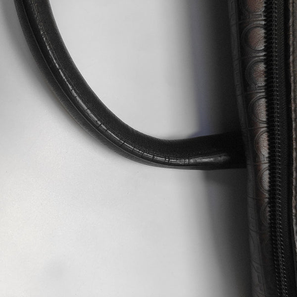 Calfskin Top Handle Bag Red
