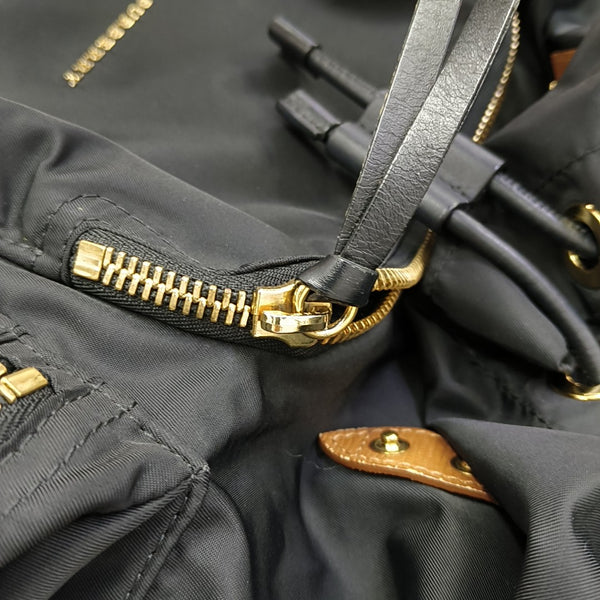 The Rucksack Nylon Black
