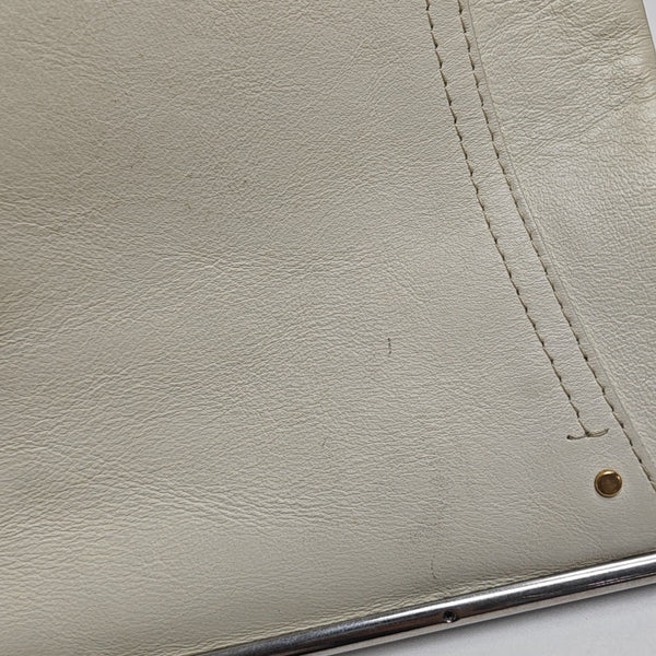Roy Medium Calfskin White