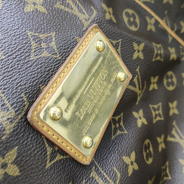 GALLIERA GM Monogram Coated Canvas Brown