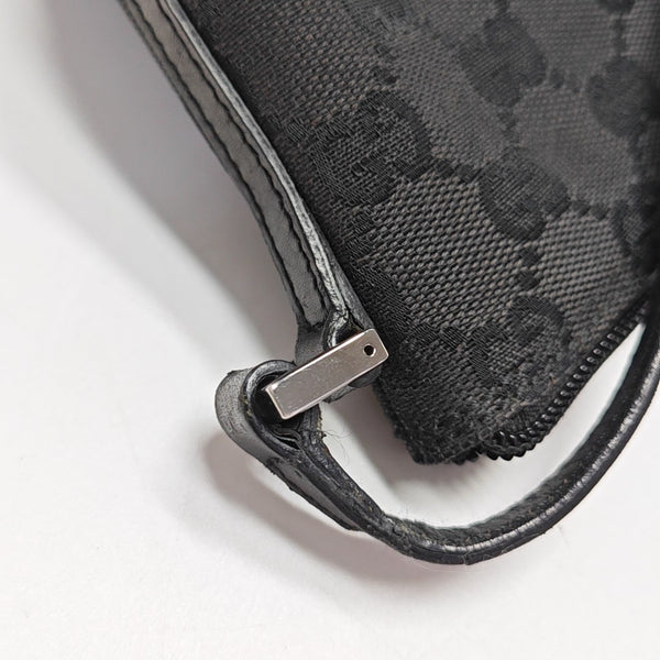 Boat Pochette Monogram Canvas Black