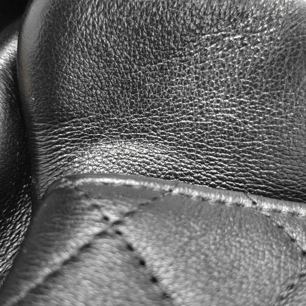 DUMA Quilted Lambskin Black