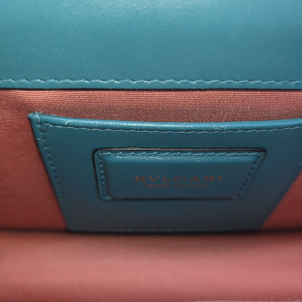 SERPENTI FOREVER Small Calfskin Blue