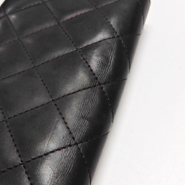 Authenticated pre-owned CAMBON Quilted Calfskin Black Wallet - Wallet at Looply