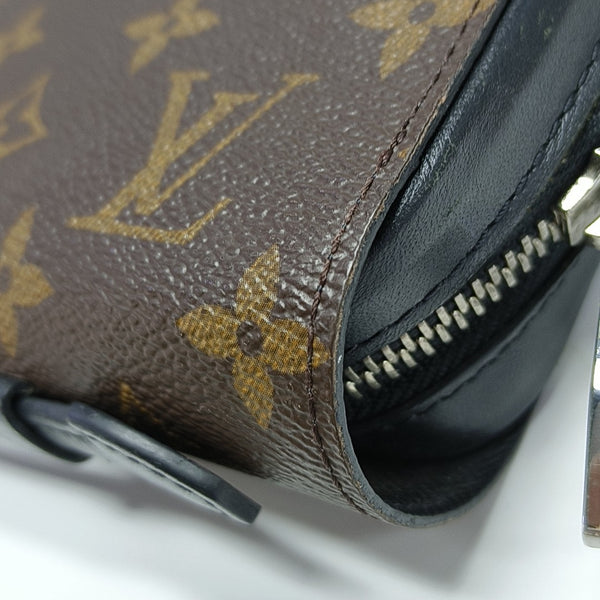 Monogram Coated Canvas Wallet Brown