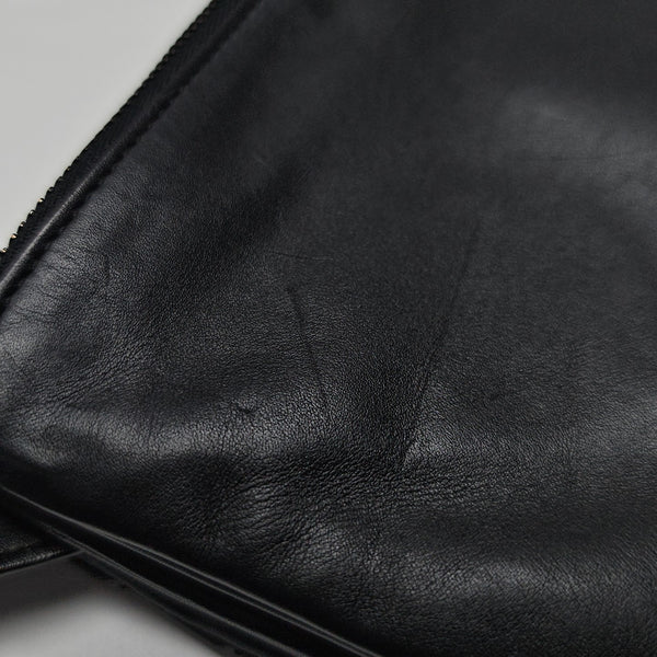 Calfskin Shoulder Bag Black