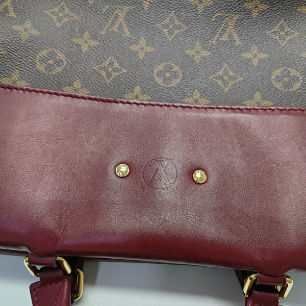 VÉNUS Monogram Coated Canvas Brown