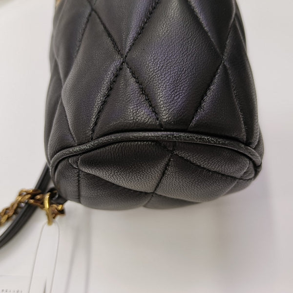 SADE Quilted Lambskin Black
