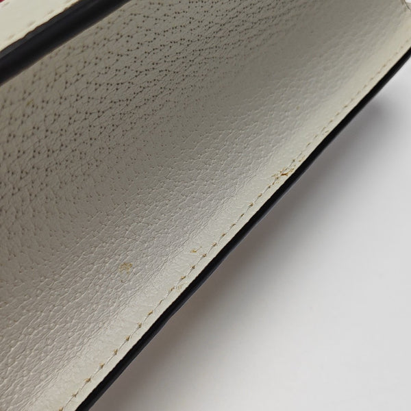 Calfskin Shoulder Bag Small White