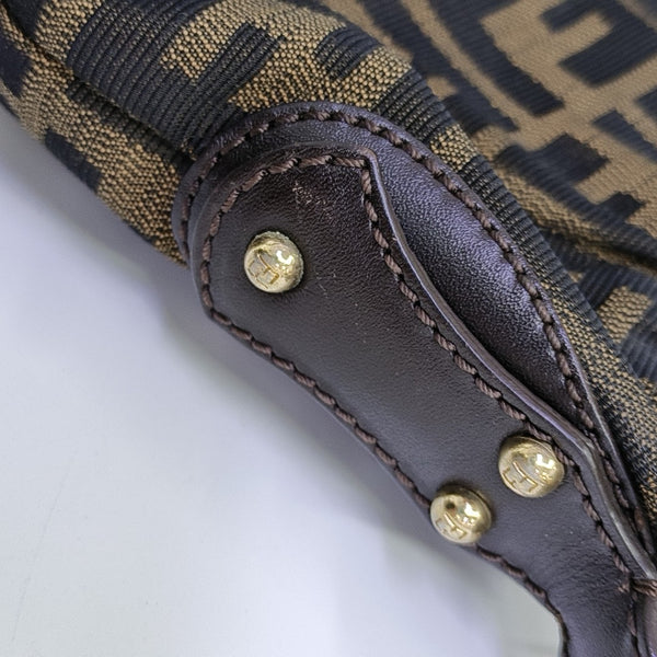 Vintage Canvas Bag Fabric Brown