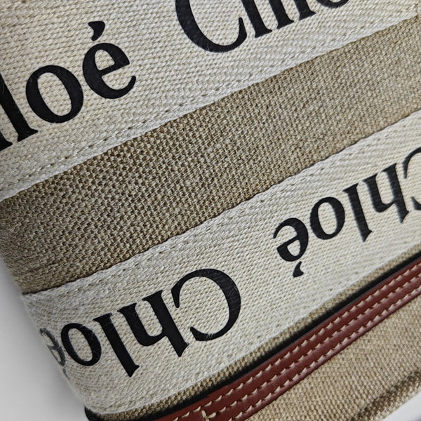 Woody Mini Fabric Beige