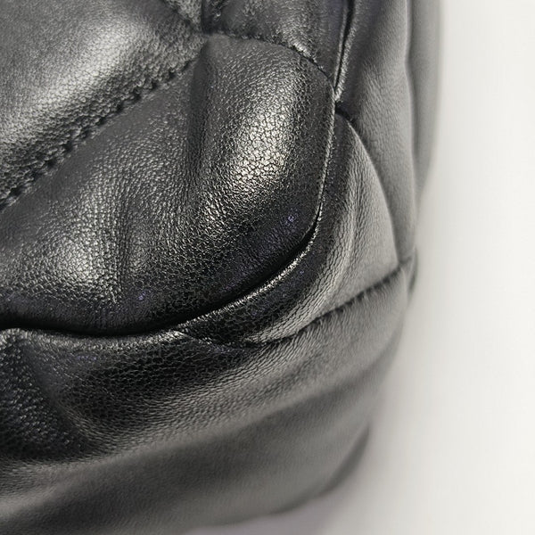 CHANEL 19 Large Quilted Lambskin Black