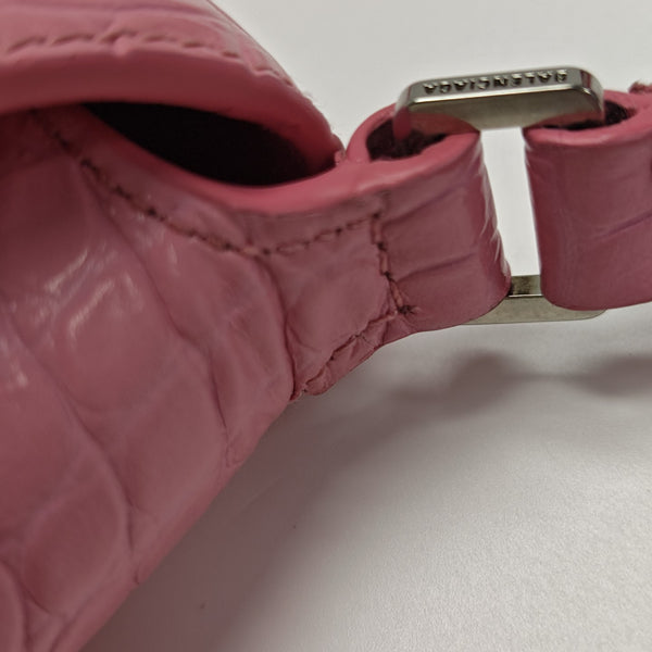 Calfskin Shoulder Bag Pink