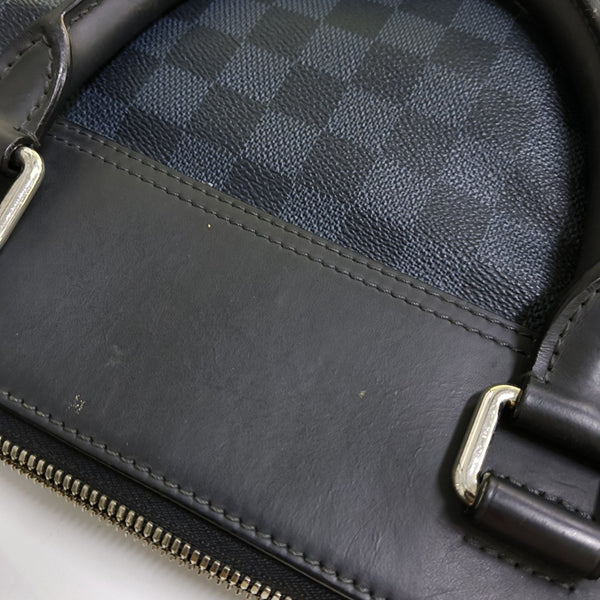GREENWICH Damier Coated Canvas Blue