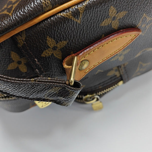 NIL Monogram Coated Canvas Brown