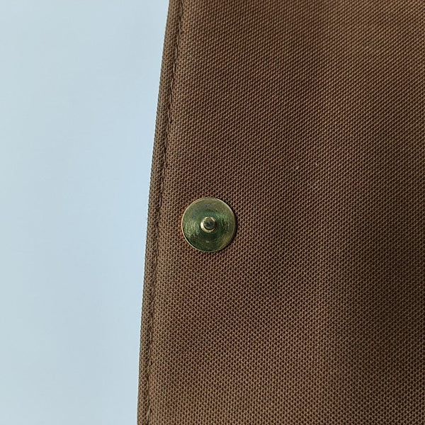 IVY Monogram Coated Canvas Brown