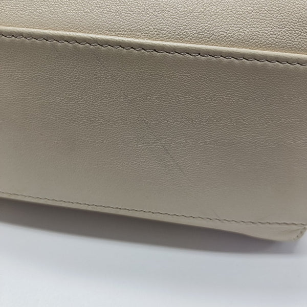 Peekaboo Mini Calfskin White