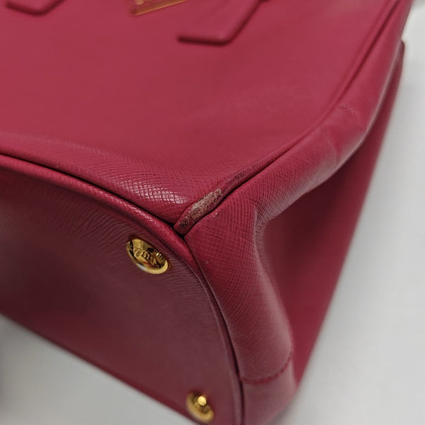 Galleria Large Calfskin Red