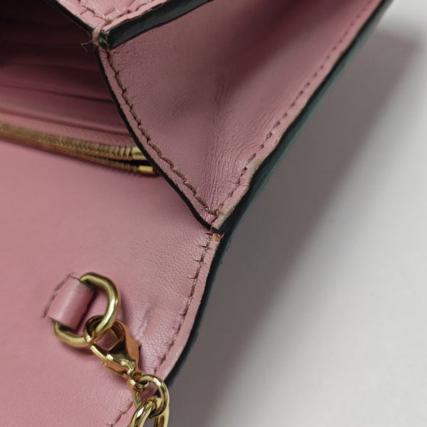 Interlocking G Small Monogram Calfskin Pink