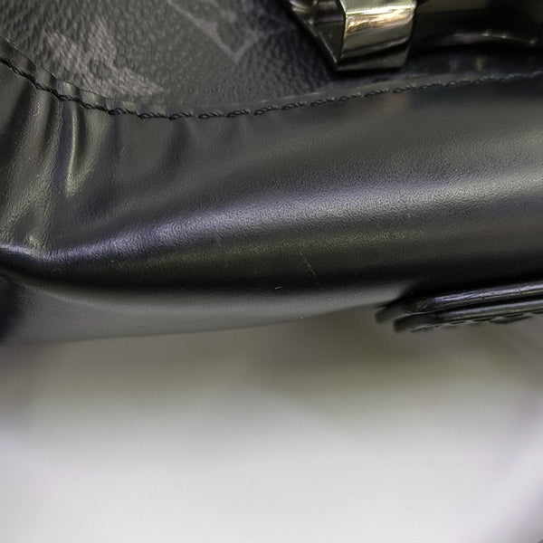 VOYAGER PM Monogram Coated Canvas Black