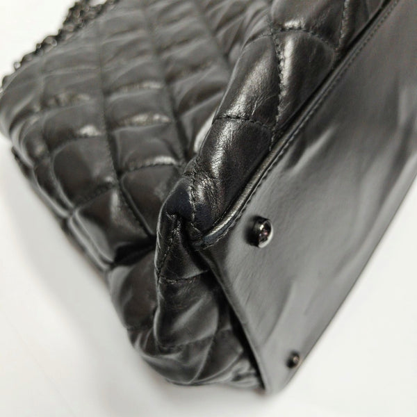 Quilted Calfskin Gray