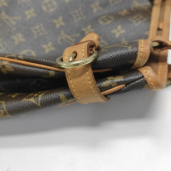BATIGNOLLES MM Monogram Coated Canvas Brown
