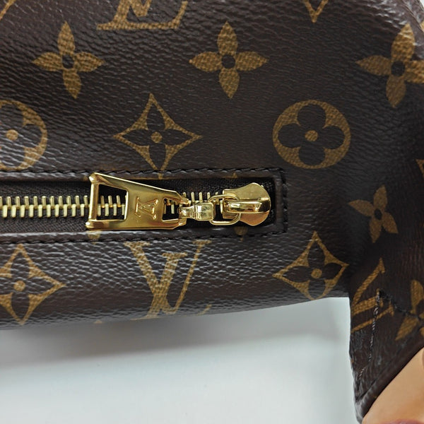 BUMBAG Monogram Coated Canvas Brown