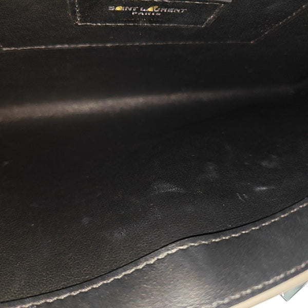 MANHATTAN Medium Calfskin Silver