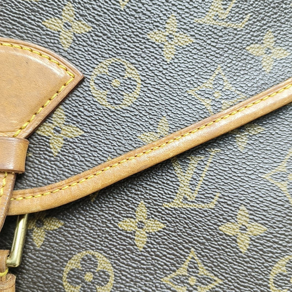 BEL AIR Monogram Coated Canvas Brown