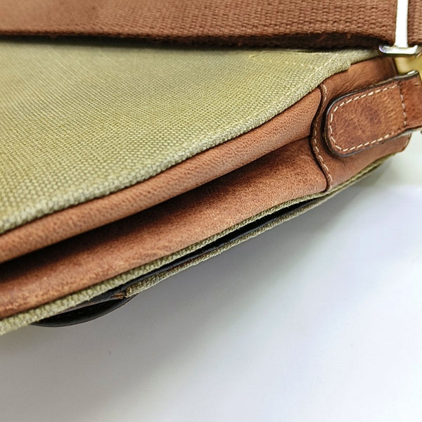 Saddle Canvas Beige