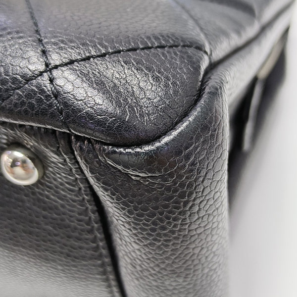 CC TIMELESS SOFT Quilted Grained Calfskin Black