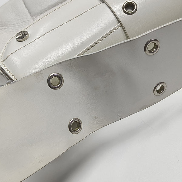 Street Chic Calfskin White