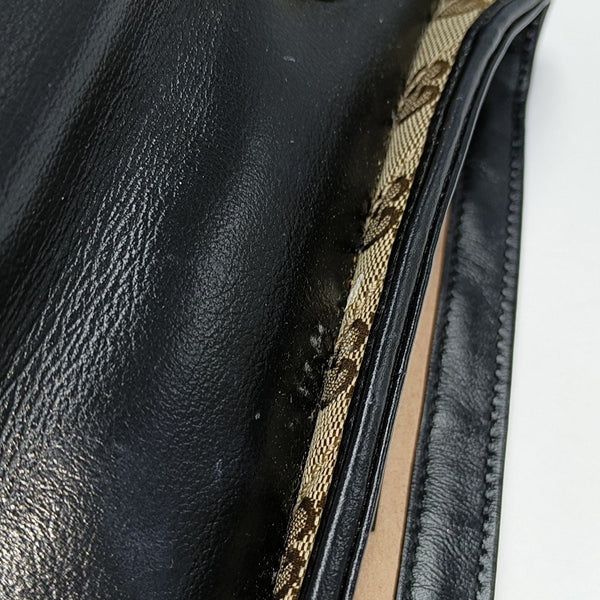 GG Marmont Small Quilted Canvas Brown