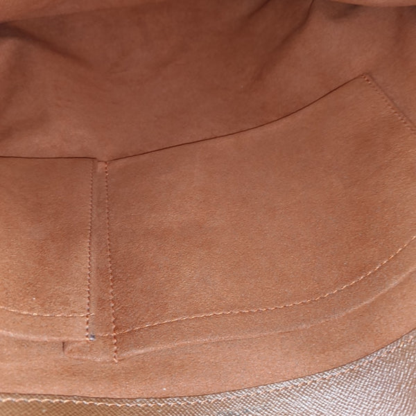 MUSETTE TANGO Damier Ebene Coated Canvas Brown